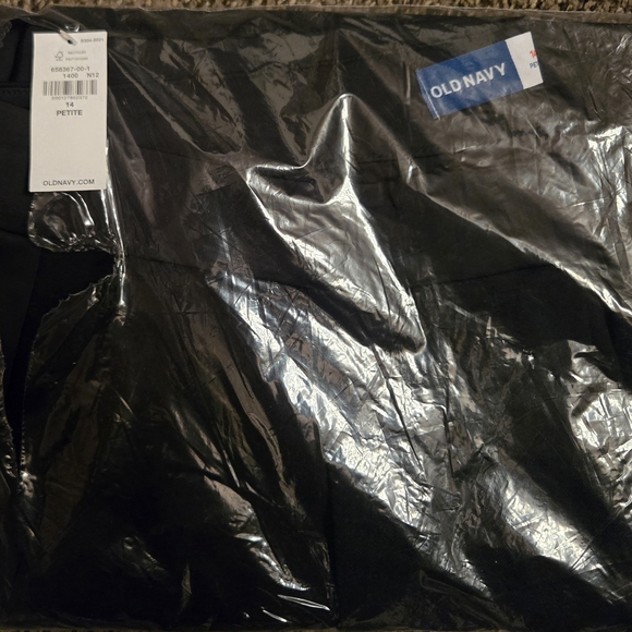 Brand New Old Navy Black Wide-Leg Tuxedo Pants - Picture 3 of 3